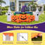Longue citrouille d'Halloween gonflable
