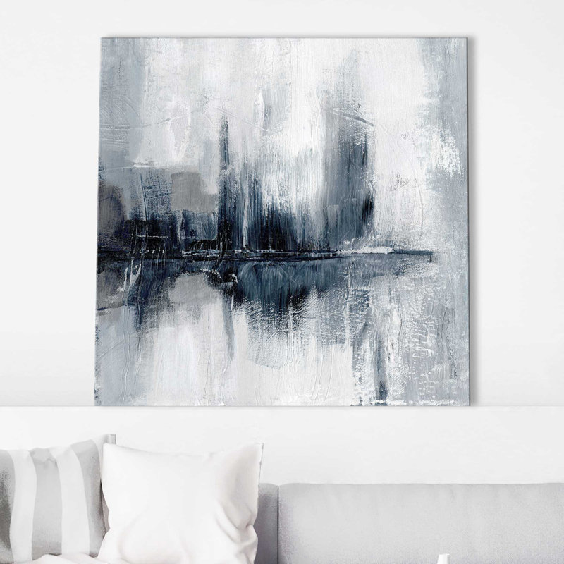 «Harbor Lights» par Nan - impression sur toile tendue, L 18 po x H 18 po, Toile tendue