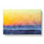 Orange Sunset Abstract - Wrapped Canvas Painting-56630640