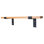 Rayne Metal Bracket Oak Shelf