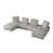 Velours gris clair est en rupture de stock