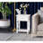 Rectangular Side Table, Farmhouse End Table with Shelf and Storage Drawer
