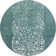 Premium Machine Washable Cerrito Teal Rug