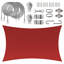 Ensemble d'ombrage rectangulaire avec treuil Colourtree-91078908-93993584