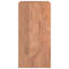 Ivori Solid Wood Floor Shelf End Table