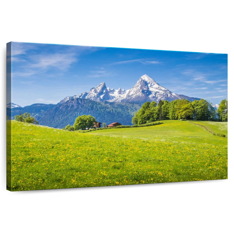 Alvord Idyllic Alpine Meadow, 20" H x 30" W