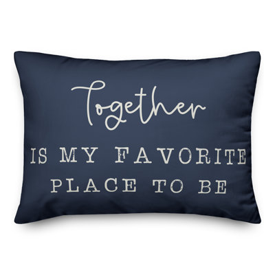 Housse de coussin rectangulaire d’extérieur favorite place