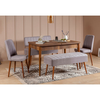 Manningtree 4 - Person Dining Set
