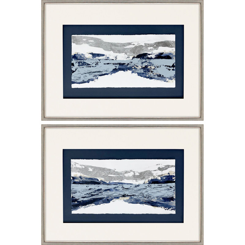 Blue View S/2 Painting by Libby Langdon Paragon