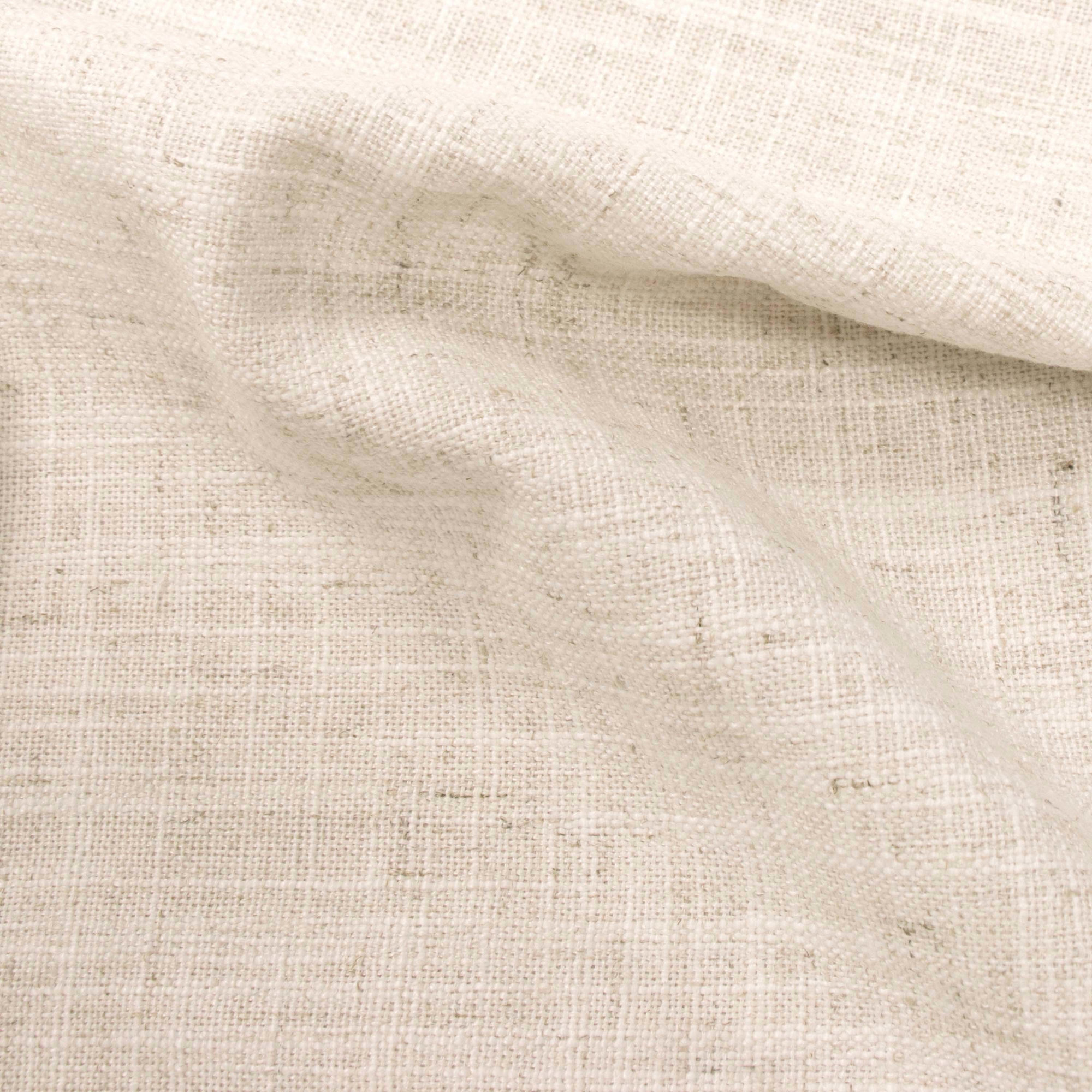 Hanson Upholstered Headboard, Classic Talc Linen, Queen