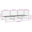 Bergenfield 210cm Wide Wood Patio Sofa