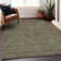 Premium Machine Washable Prisco Olive Rug