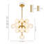 Lustre moderne en verre Scituate-88410987