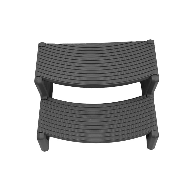 Handi-Step Spa/Patio Step Black, Deep Gray