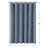 Linen Textured Shower Curtain and Hooks Set-1782405548
