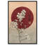 «Outline Sakura», reproduction d'art rétro sur toile rétro par Art Remedy-105275707-105275721
