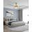 Gruenbaum 60'' Ceiling Fan with LED Lights-148576817