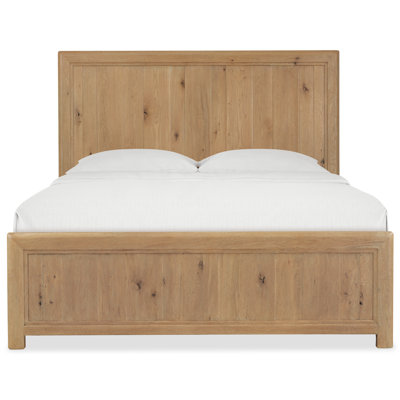 Driftwood California King Panel Bed