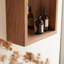 Stelle Rectangle Solid Wood Mirror