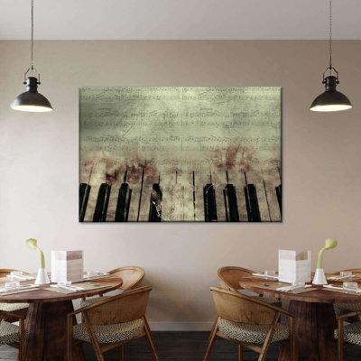Piano Tunes, reproduction sur toile