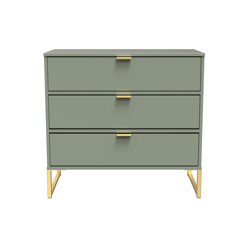 Fully Assembled Alarna 3 - Drawer Chest of Drawers
