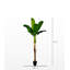 Plante artificielle banane 6 po fabriquée à la main Primrue