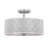 Fabric Semi Flush Mount
