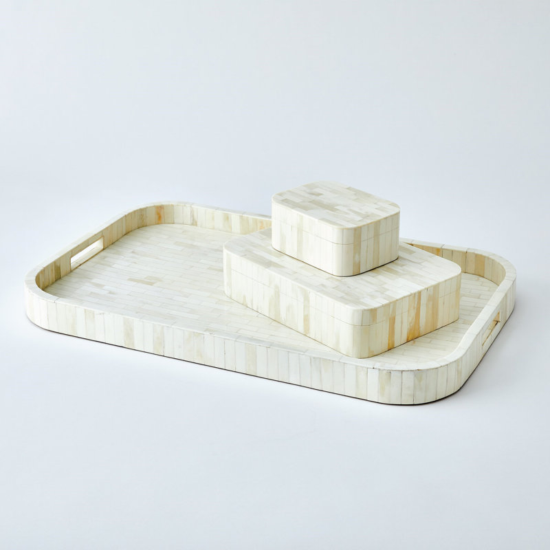 Handmade Decorative Box, 3" H x 13" W x 9" D
