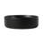 Ceramic Bathroom Wash Basin - Rounded Corners, 4.61 In. Height, Matte Black Bath Black, 18.65 Lb Weight, Easy Maintenance-1028534775