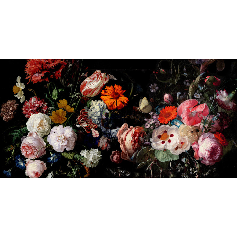 Saturated Blossoms Painting by Lillian August