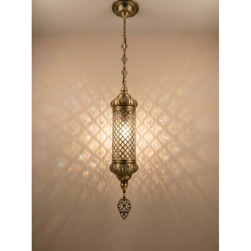 Roozbeh 1 - Light Brass Novelty Pendant