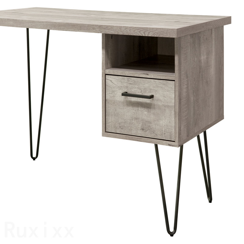 Bureau en chêne gris
