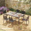 Ensemble de chaises de patio 6 pièces-548597596