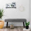 Banc rembourré 39,4 po Velours côtelé-1170657974