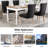Jesly Tufted Linen Dining Chair (set of 2）-1390016855