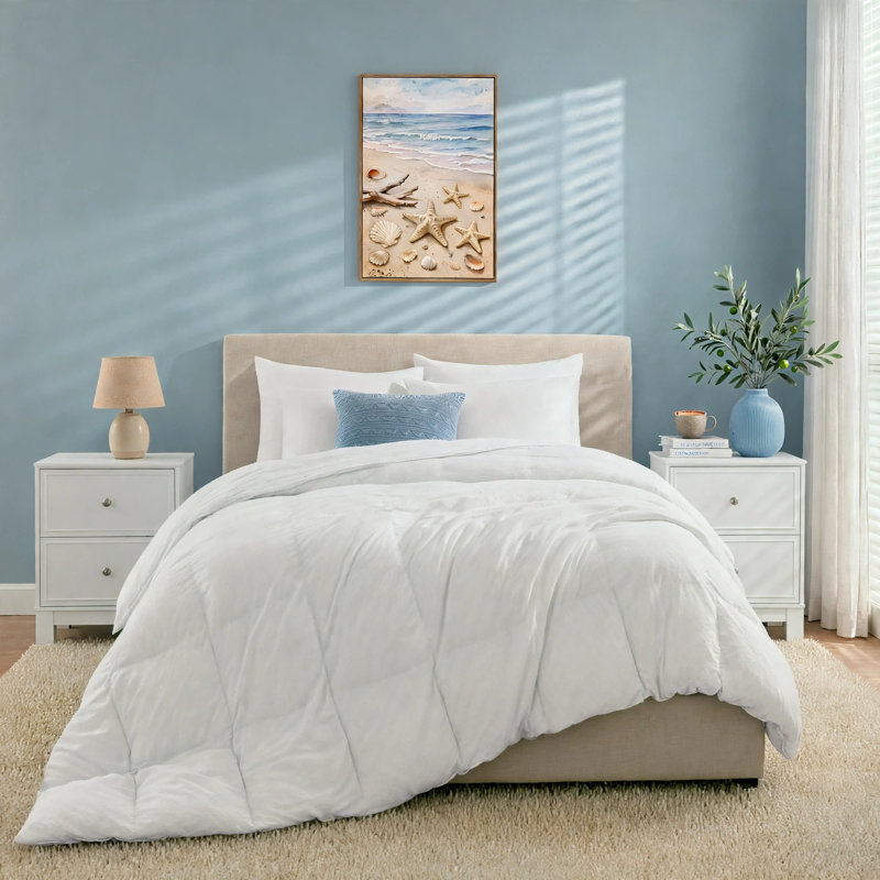 Insert de couette en duvet synthétique toutes saisons toutes saisons, Lit simple