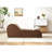 Ergonomic Lounge Chair In Brown - High Foam Core For Support, Machine Washable Cover-403465833