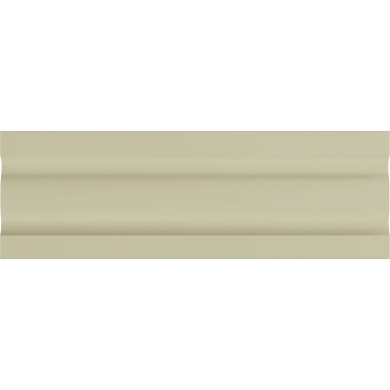 Emery White Polyurethane Crown Chair Rail Moulding Set