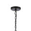 Lustre toscan en bronze foncé avec accents de cristal transparent-738132837-738132842