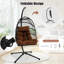 Fauteuil à œufs avec support Channce-1701730646