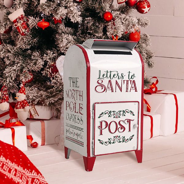 The Seasonal Aisle Christmas Post Box & Reviews | Wayfair.ie