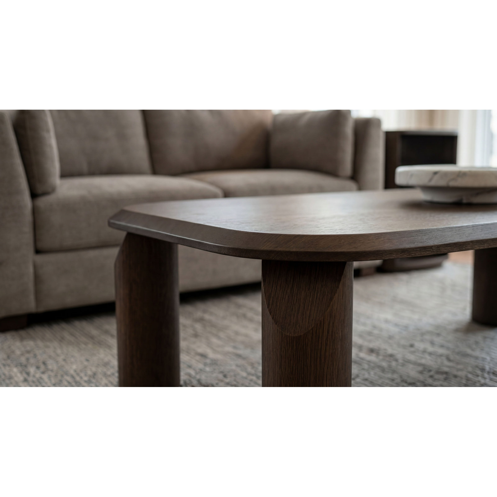 Single Coffee Table, Brown