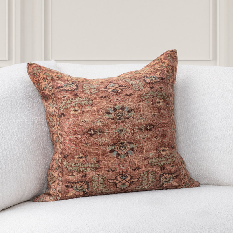 Medley Linen Blend Throw Pillow