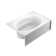 Signature® 60" x 42" Alcove Whirlpool Bathtub