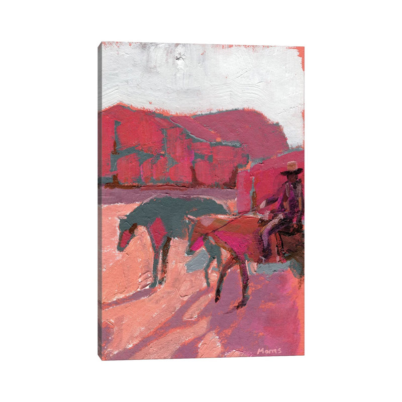 Riding With A Space by Kevin Brent Morris - Gallery-Wrapped Canvas Giclée on Canvas, 45.72 cm H x 30.48 cm W x 1.905 cm D