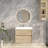 29.3'' Single Bathroom Vanity with Plastic Top-1644271579
