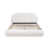 Almond White Chenille