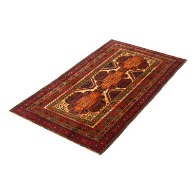 Teimani Brown Rug 3'6" x 6'8"