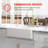 19'' L Single Bowl Fireclay Kitchen Sink-87703925
