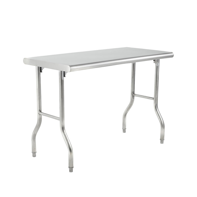 gaomon Stainless Steel 49.61 in. L x 25.98 in. W x 7.95 in. H Adjustable Prep Station